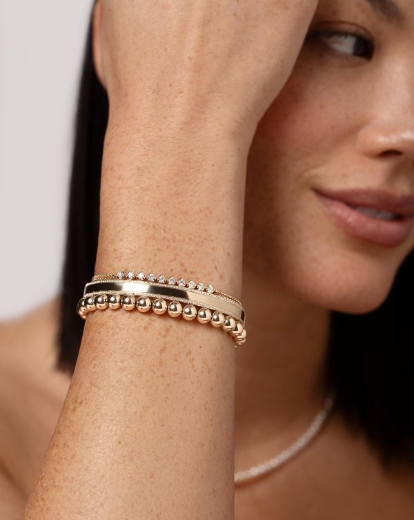 Diamond Border Bangle Online now