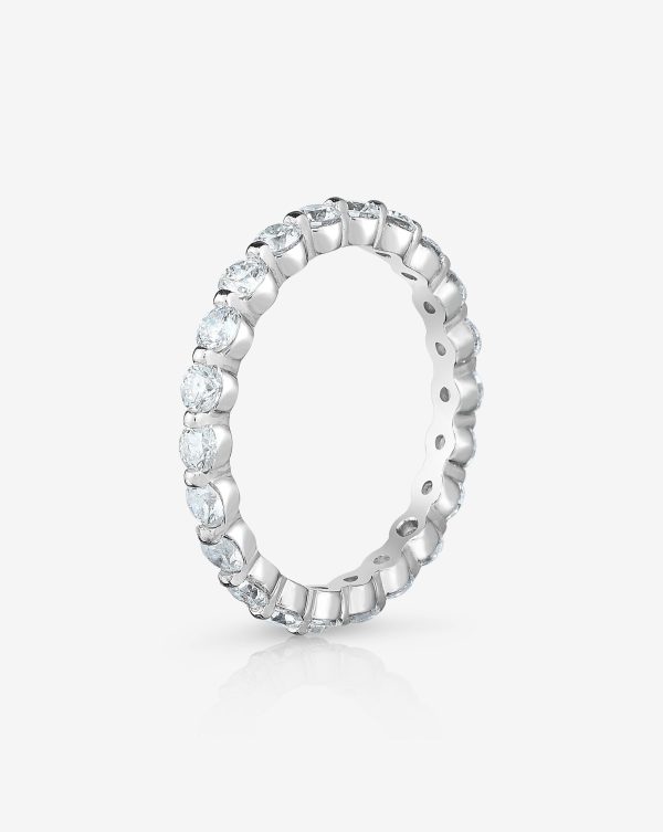 Single Prong Eternity Band For Cheap