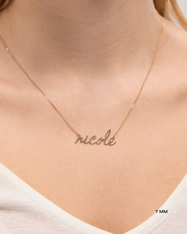 Personalized Script Name Necklace Supply